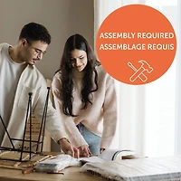 Sawyer Table de chevet à 2 tiroirs - Chêne blanchi