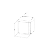 Tabouret gris pour enfant Sweedi par South Shore Furniture