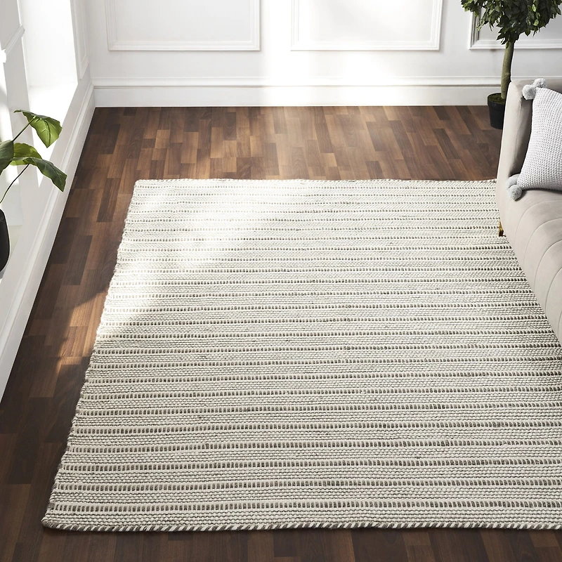 Orria Ivory and Grey Rug