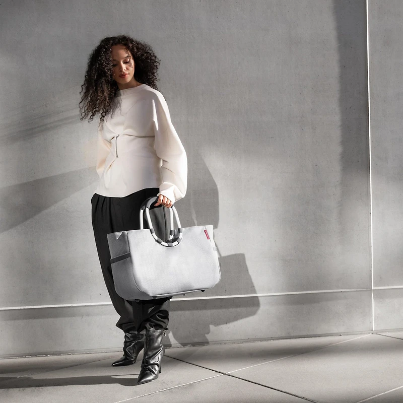 Reisenthel Sac Loopshopper, Grand - Gris