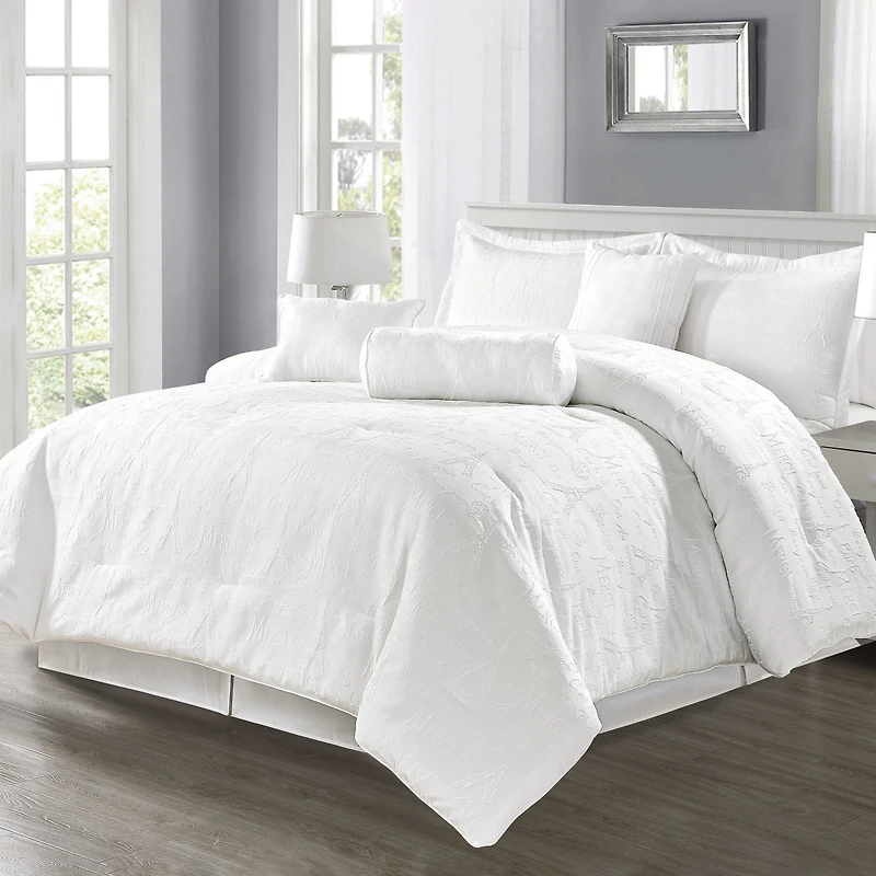 Paris Comforter Set, Set of 7 pieces
