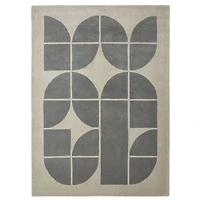 Perseverance Oatmeal and Charcoal Indoor Rug