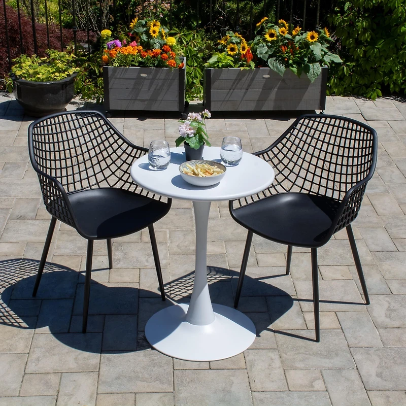 Patioflare 3-Piece Recycled Plastic Kana Bistro Set