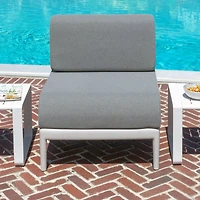 Patioflare Recycled Plastic Leaf Modular Armless Chair