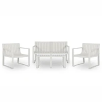 Patioflare 4-Piece Pioneer Conversation Set - Beige