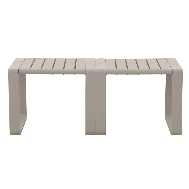 Patioflare Plus Recycled Plastic Coffee Table Set
