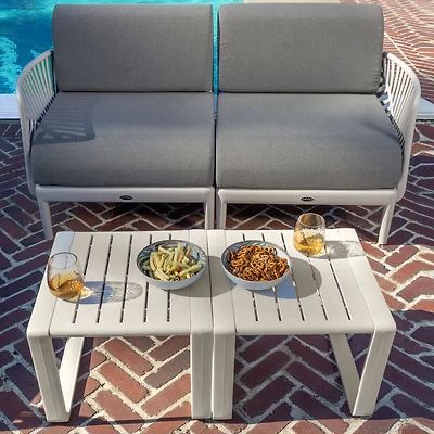 Patioflare Plus Recycled Plastic Coffee Table Set