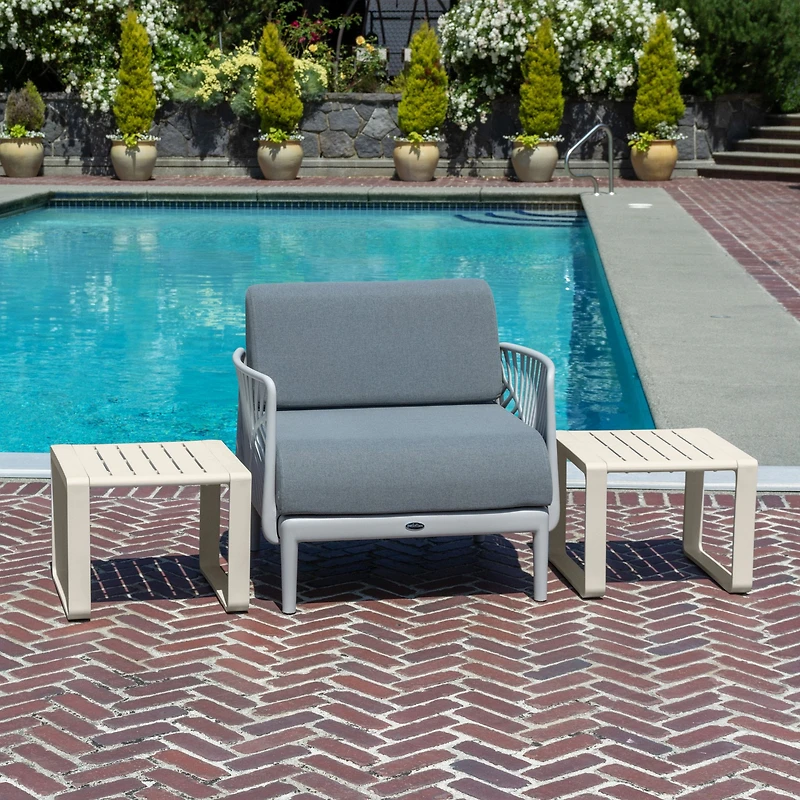 Patioflare Plus Recycled Plastic Coffee Table Set
