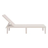 Patioflare Plus Chaise longue d'extérieur en plastique recycl