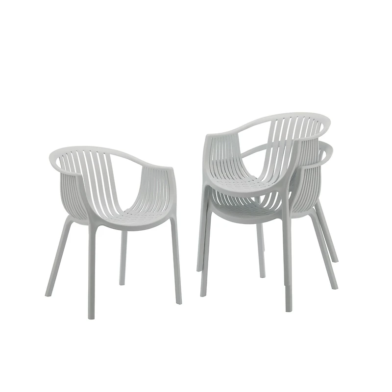 Fauteuil de patio Capri Patioflare, ensemble 2, crème