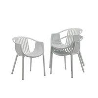 Fauteuil de patio Capri Patioflare, ensemble 2, crème