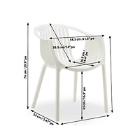 Patioflare Capri Chairs, Set of 2