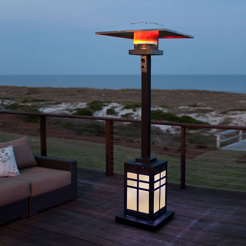 Paramount Illuminated Mission Patio Heater