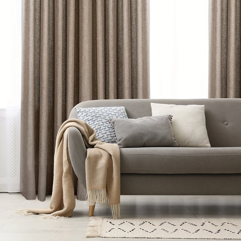 Pisa Heavy Semi-Sheer Grommet Curtain