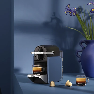 Nespresso Pixie Espresso Machine by De'Longhi - Dark Blue