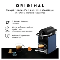Nespresso Pixie Espresso Machine by De'Longhi - Dark Blue