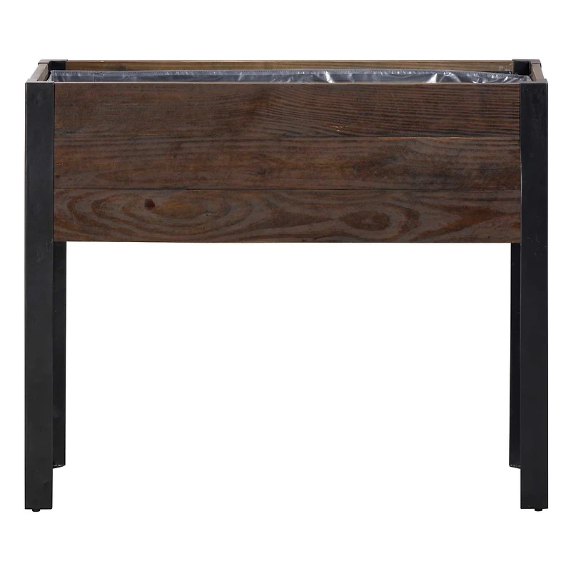 Rectangular wood Raised Planter