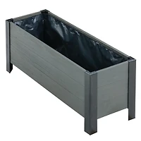 Grapevine Recycled Wood Rectangular Planter