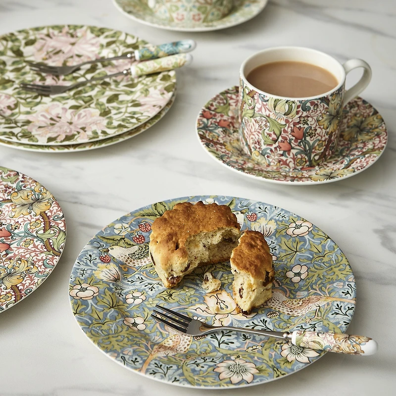 Portmeirion Ensemble de 4 assiettes dessert 