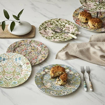 Portmeirion Ensemble de 4 assiettes dessert