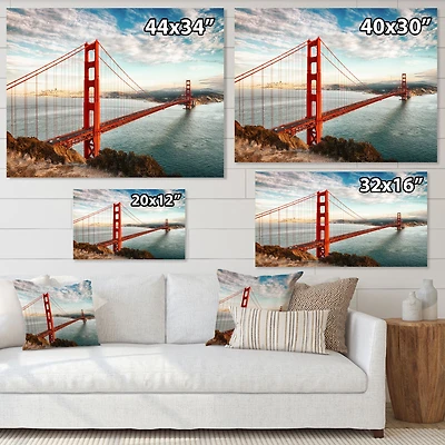 Golden Gate Bridge San Francisco Canvas Wall Art