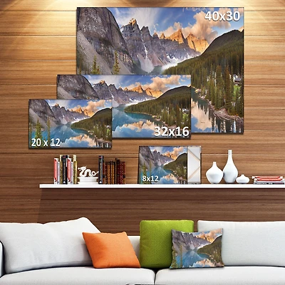 Moraine Lake Banff Park Canada  Wall Art