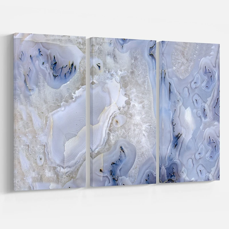 Agate Stone Background Canvas Wall Art