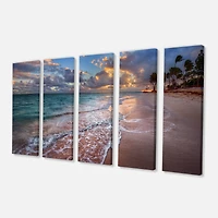 Palm Trees on Clear Sandy