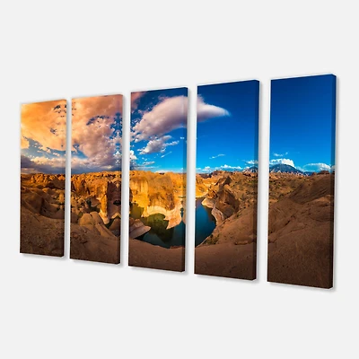 Reflection Canyon Lake Powell  Canvas Wall Art