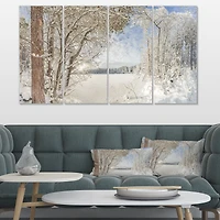 Toile 4 « Lake Winter Woods »