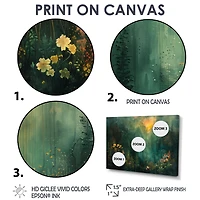 Paysage forestier mystique « Enchanted Green Forest »