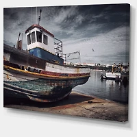 Old Fishing Boat  Wall Art