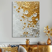 Golden Balance – Abstract Biochemical Harmony
