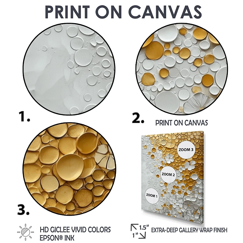 Golden Balance – Abstract Biochemical Harmony