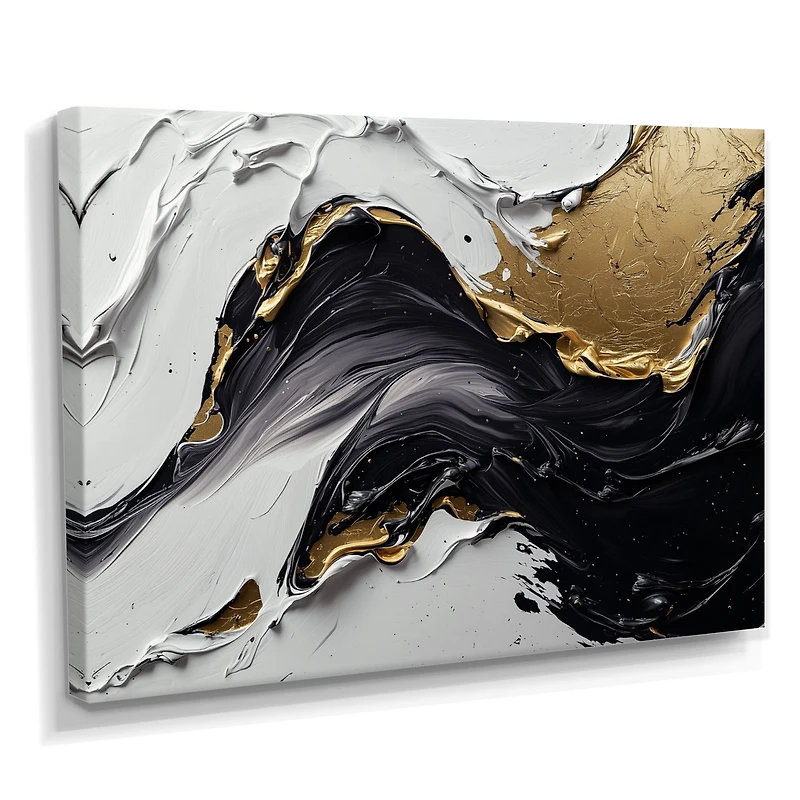 Light vs. Dark – Modern Abstract Perspective