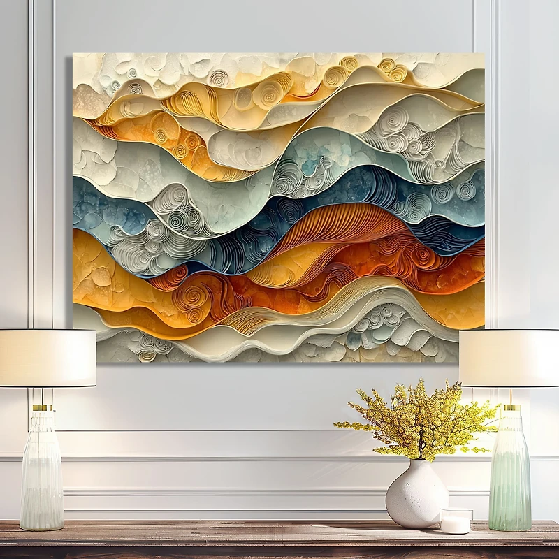 Spirale biomorphique abstraite « Biomorphic Spiral »