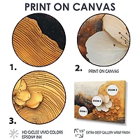 Formes géométriques noyer modernes « Essential Forms IV »