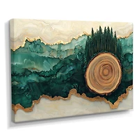 Wooden Slide Forest – Serene Pine Landscape