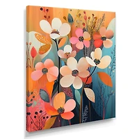 Dogwood Harmony – Colorful Botanical Abstract