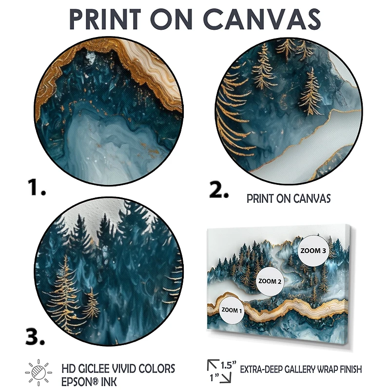 Crystal River – Winter Forest Landscape Serenity