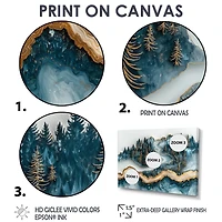 Crystal River – Winter Forest Landscape Serenity