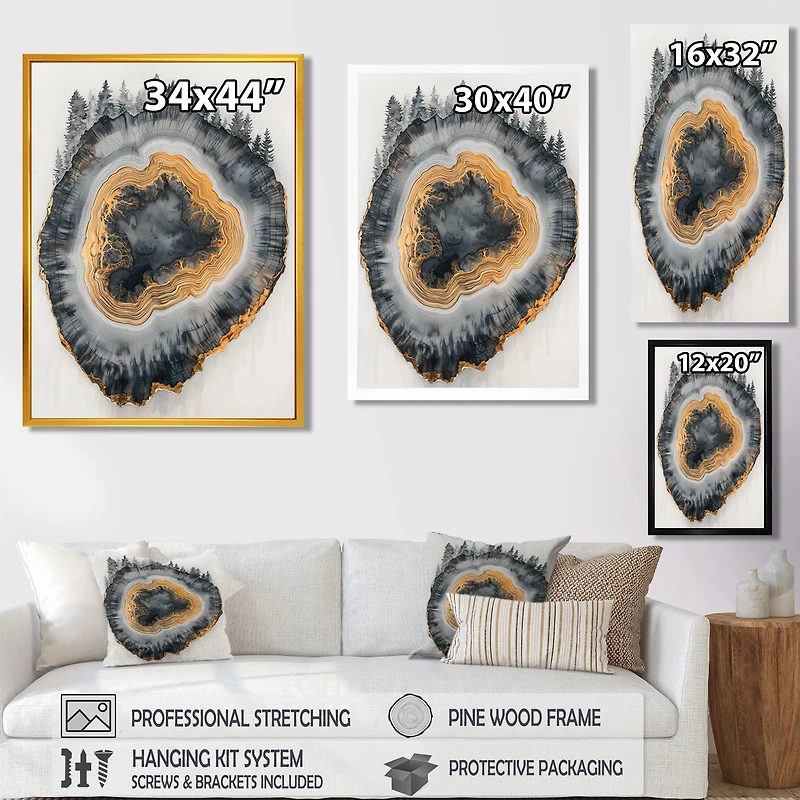 Path of the Crystal River – Frosted Woodland Scene