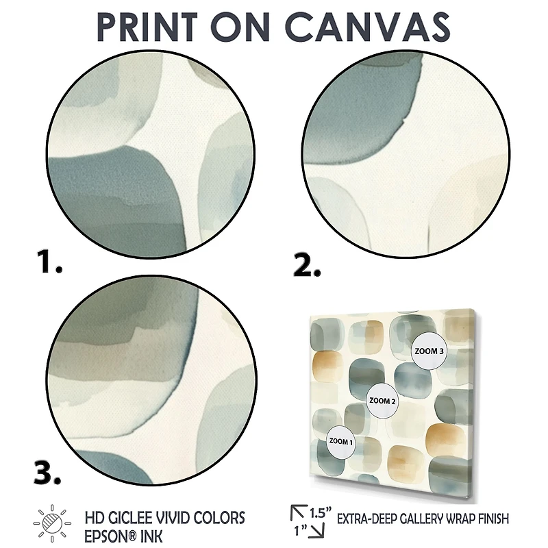 Zen Stones – Modern Minimalist Balance Composition