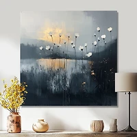 Art mural fleurs sauvages abstraites « Wildflower Essence »