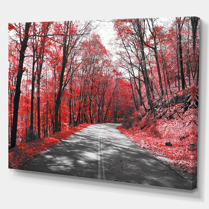 Patch Red Forest  Wall Art