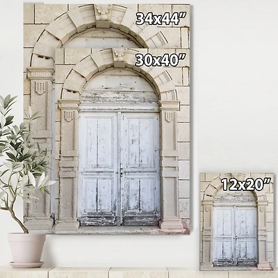 Toile « Vintage Italian Door »
