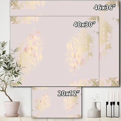 Rustic s on Violet Background Wall Art