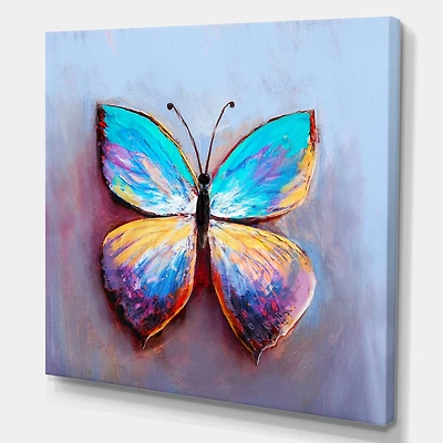 Butterfly Portrait Multicolors V  Wall Art