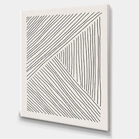 Toile « Minimal Geometrical Lines II »