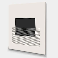 Toile « Minimal Geometric Lines and Squares VIII »